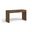 Avro Solid Wood and Oak Veneer Desk In Brown