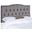 Axel Arctic Gray Full Tufted Headboard