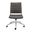 Axel Armless Low Back Office Chair In Gray