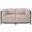 Axis 2 Piece Sectional Seascape Titanium Frame In Sand