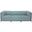 Axis 3 Piece Sectional Sterling Titanium Frame In Breeze