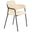 Axis Modern Dining Chair In Beige