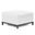 Axis Ottoman Atlantis Titanium Frame In White