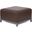 Axis Ottoman Avanti Titanium Frame In Pecan
