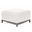 Axis Ottoman Avanti Titanium Frame In White