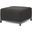 Axis Ottoman Sterling Titanium Frame In Charcoal