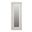 Ayla Handcarved Solid Wood Mirror In Distressed White