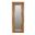 Ayla Handcarved Solid Wood Mirror In Natural