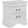 Crown Mark Louis Philip Nightstand in White