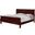 Crown Mark Louis Philip Full Sleigh Bed in Cherry B3850