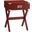 Babs Red End Table