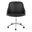 Bacci Faux Leather Office Chair In Walnut and Black
