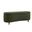 Bailey Boucle Flip Top Storage Bench In Green