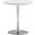 Baldo White Gloss End Table