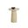 Baldur Travertine Look End Table In Natural