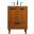 Baldwin 24 Inch Bathroom Vanity In Teak