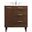 Baldwin 30 Inch Bathroom Vanity In Walnut With Backsplash