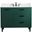 Baldwin 42 Inch Bathroom Vanity In Green With Backsplash