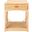Bali 1 Drawer 1 Shelf Nightstand in Natural