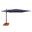 Bali 10' Square Umbrella with Cross Bar Stand In Navy