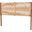 Bali And Pari Holitz Walnut Brown Finished Bayur Wood Queen Headboard