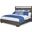Bamboo King Platform Bed In Mink