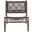 Bandelier Accent Chair In Brown