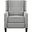 Banks Push Back Reclining Chair In Gray