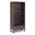 Banting Solid Hardwood Mid Century Bookcase In Walnut Brown
