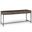 Banting Solid Hardwood Mid Century Wide Desk In Walnut Brown