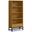Banting Solid Wood Mid Century Bookcase In Oak Veneer
