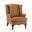 Baptist Genuine Leather Armchair In Camel