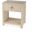 Bar Harbor Raffia 1 Drawer Nightstand In Natural