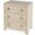 Bar Harbor Raffia 3 Drawer Nightstand In Natural
