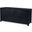 Bar Harbor Raffia 4 Door 70 Inch Sideboard In Navy Blue