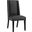 Baron Black Vinyl Dining Chair
