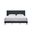 Baron King Platform Bed In Black