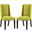 Baron Dining Chair Fabric Set of 2 In Wheatgrass