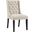 Baronet Beige Fabric Dining Chair