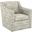 Featured Upholstery Barrier Swivel Chair In Cream