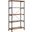 Analiese 4-shelf Bookcase Antique Nutmeg
