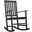Barstow Dark Slate Grey Rocking Chair