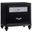 Barzini 2-drawer Rectangular Nightstand Black