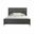 Bashford Eastern King Bed In Espresso