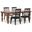 Basinger Dining Room Set In Brown and Black
