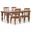 Basinger Dining Room Set In Brown