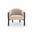 Baton Accent Chair In Cream