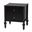 Baxton Studio Callison Spindle 2-Drawer Nightstand In Black