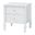 Baxton Studio Callison Spindle 2-Drawer Nightstand In White