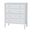 Baxton Studio Callison Spindle 4-Drawer Chest In White